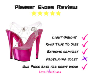 Best pole dancing shoes Pleasers review